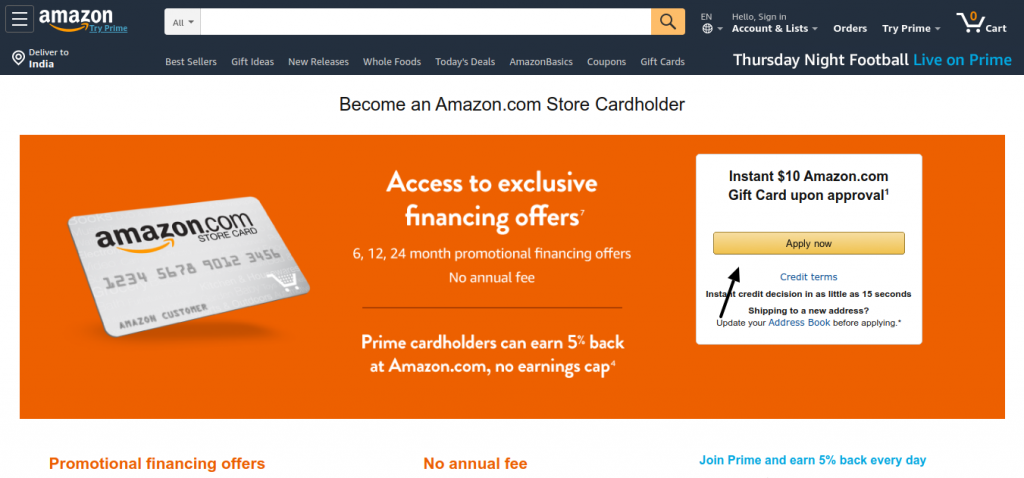 download paying amazon store card