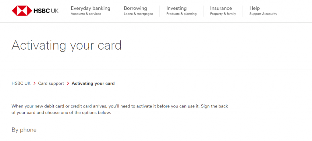 www-hsbc-co-uk-newcard-activate-your-new-hsbc-card-online